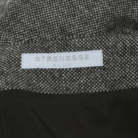 Strenesse Tweed-Rock in Schwarz/Weiß