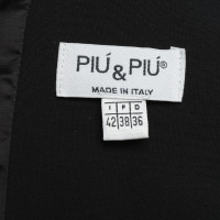 Piu & Piu Cummerbund in black