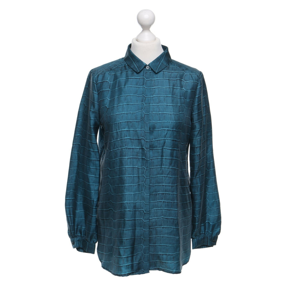 Longchamp Silk blouse with pattern