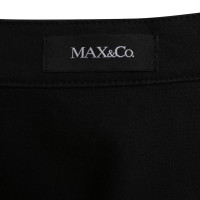 Max & Co Gonna con strisce in bianco / nero