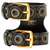 Chanel Bracelet en cuir avec motif