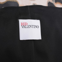 Red Valentino Cardigan with Leopard print