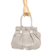 Zagliani Handbag Leather in Grey