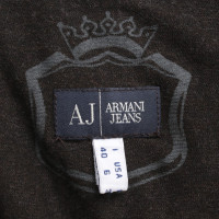 Armani Jeans Trui in donkerbruin