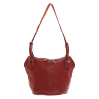 Bally Handbag Leather in Red