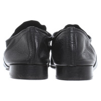 Repetto Schnürschuhe aus Leder in Schwarz