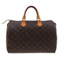 Louis Vuitton Speedy 35 Leather in Brown