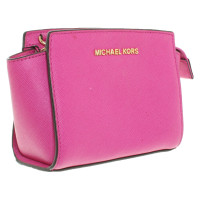 Michael Kors Borsa a tracolla in Pelle in Rosa