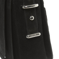 Kenzo Shoulder bag Leather in Black