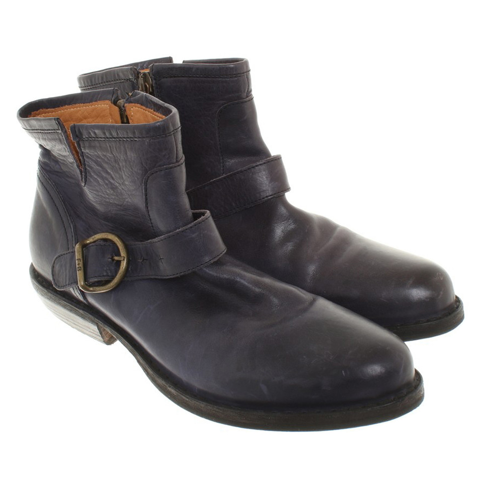 Fiorentini & Baker Boots in Dark Blue