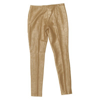 Dorothee Schumacher Trousers Cotton in Gold