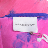 Anna Kosturova Kleid aus Seide