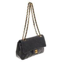 Chanel Classic Flap Bag Small Leather in Black