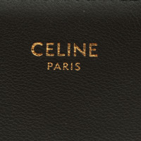 Céline Trio Bag en Cuir en Noir