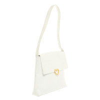 Moschino Handbag Leather in White