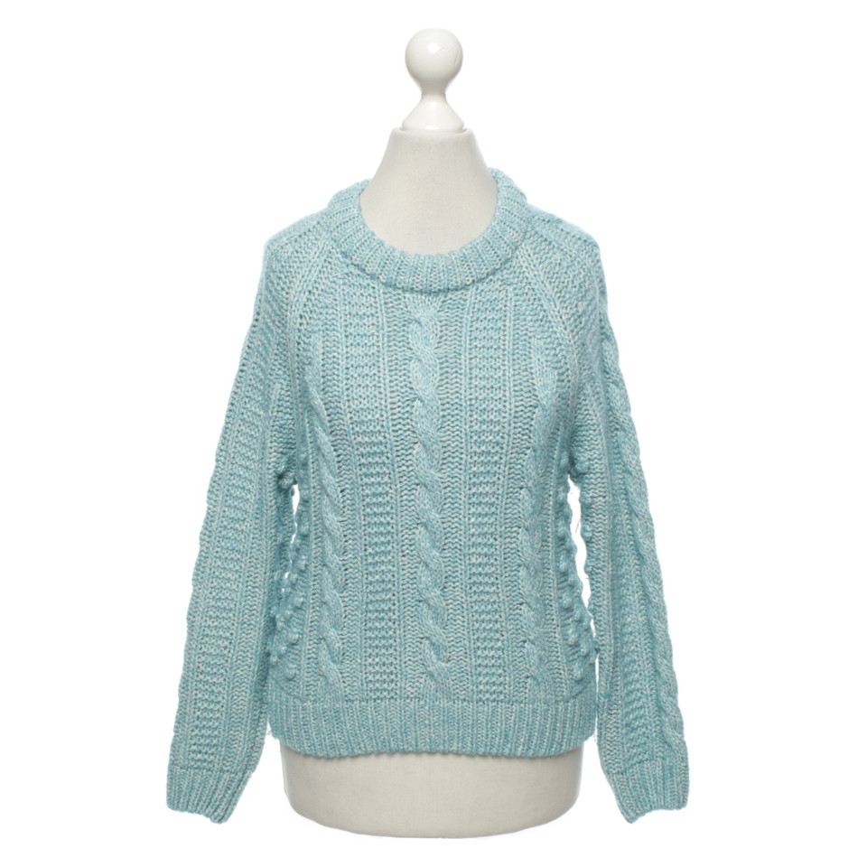 Alexa Chung Tricot en Turquoise