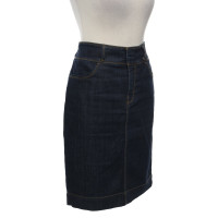 Hugo Boss Skirt Cotton in Blue