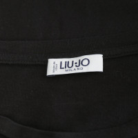Liu Jo Top Cotton in Black
