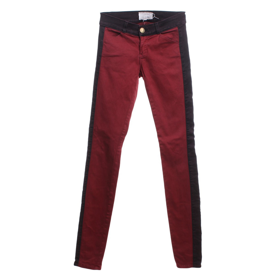 Current Elliott Skinny jeans Rouge / Bordeaux