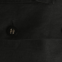 Chanel Kurzärmlige Bluse in Schwarz