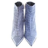 Dolce & Gabbana Ankle-Stiefeletten aus Pythonleder