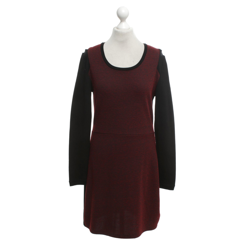 French Connection Dress in black / red