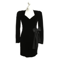 Jil Sander Velvet dress in black