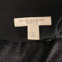 Burberry Jurk grijs / zwart