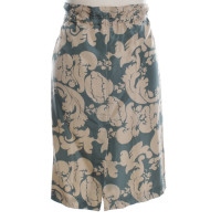 Hoss Intropia Silk skirt with print