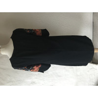 Roberto Cavalli Kleid aus Seide in Schwarz
