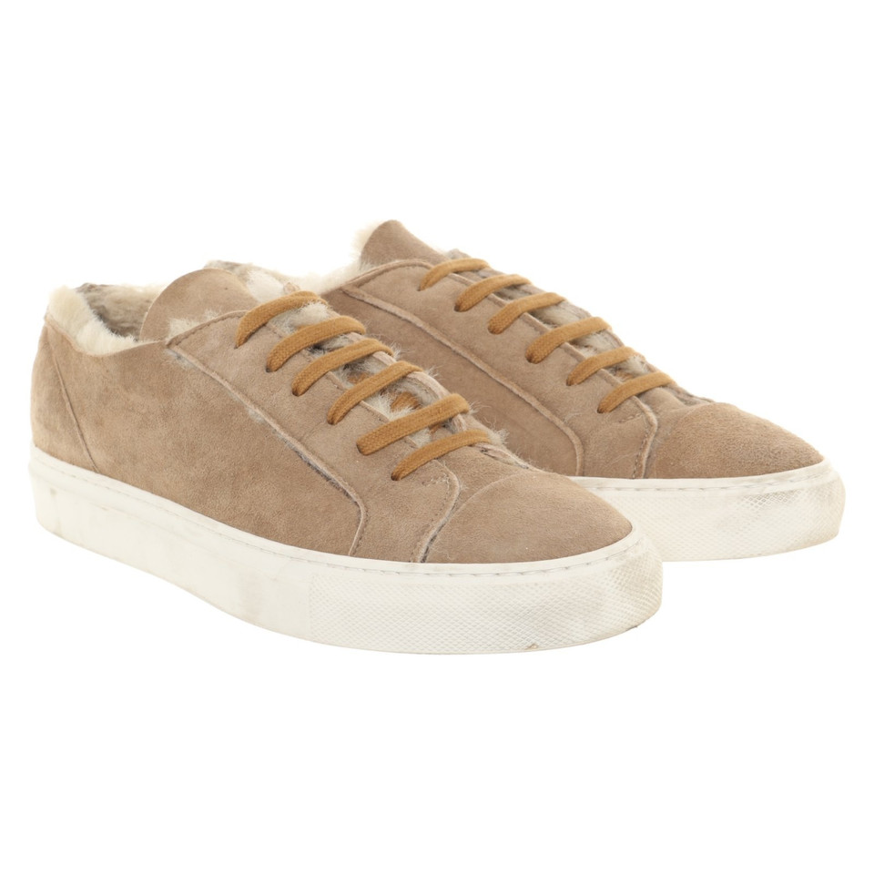 Common Projects Sneakers with fur trim