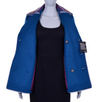 Dsquared2 Jacke/Mantel aus Wolle in Blau