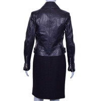 Dsquared2 Veste/Manteau en Cuir en Noir