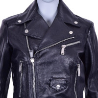 Dsquared2 Veste/Manteau en Cuir en Noir