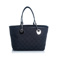 Gucci Sac fourre-tout en Coton en Noir