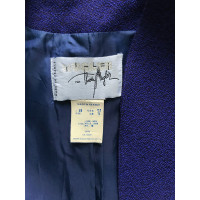 Mugler Blazer Wool in Blue