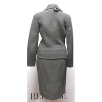 Christian Dior Costume en Laine en Gris