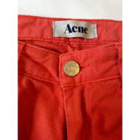 Acne Jeans aus Jeansstoff in Orange