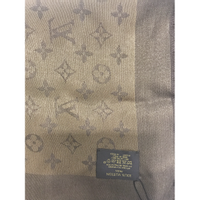 Louis Vuitton Sjaal in Bruin