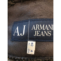 Armani Jeans Jas/Mantel in Bruin
