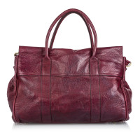Mulberry Bayswater in Pelle in Rosso