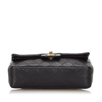 Chanel Classic Flap Bag Leer in Zwart