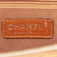 Chanel Tote Bag aus Lackleder in Creme
