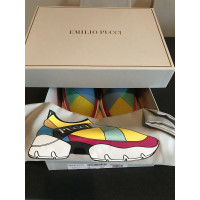 Emilio Pucci Chaussures de sport en Cuir