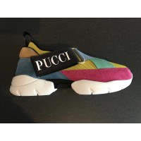 Emilio Pucci Chaussures de sport en Cuir