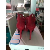 Guess Ankle boots Suede in Red