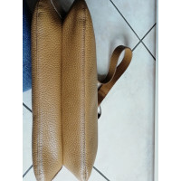 Furla Handtasche aus Leder in Khaki