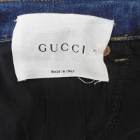 Gucci Jeans Canvas in Blauw
