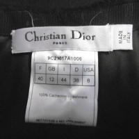 Christian Dior Skirt Cashmere in Black