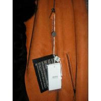 Armani Collezioni Jacke/Mantel aus Pelz in Orange